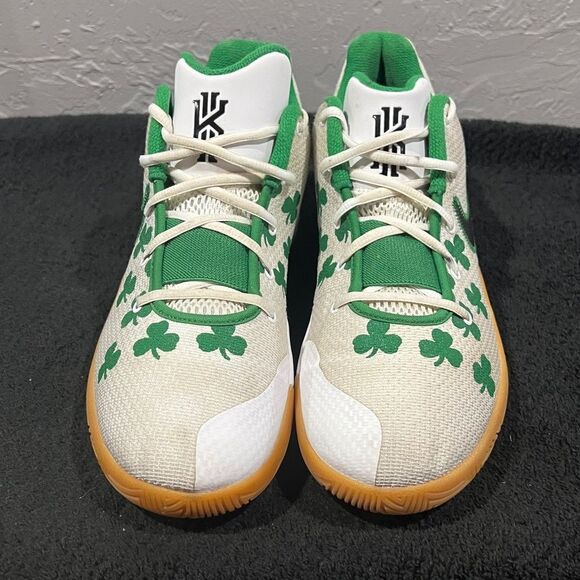 ?? Nike Kyrie Flytrap 2 Basketball Sneakers “White/Green-Gum\